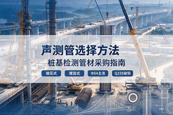 衢江声测管选型标准