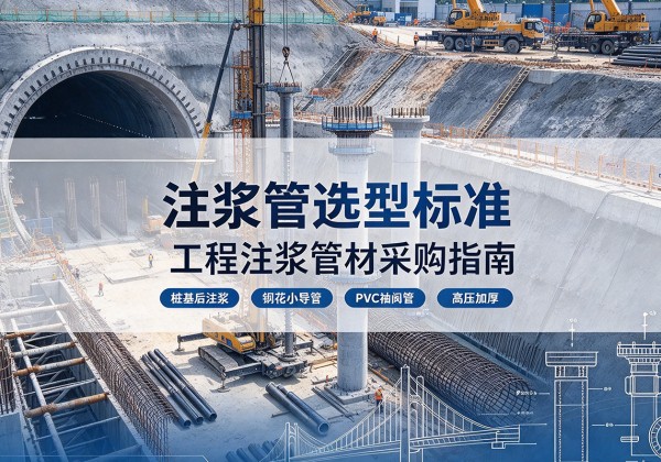 衢江注浆管选型标准
